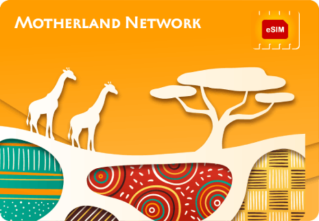 Africa flag for eSIM plans