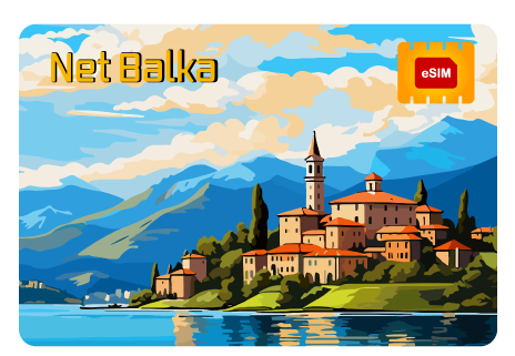 Balkans flag for eSIM plans
